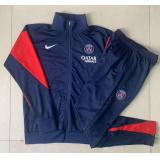 Chándal PSG 2025/26 (Bule Long Zipper) - NIÑOS
